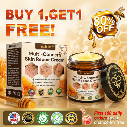 2026 New & Upgraded: 30% OFF ✅ 𝑯𝑰𝑺𝑲𝑰𝑵® Multi-Concern Skin Repair Cream: Advanced Skin Renewal Formula with Botanical Repair Complex — Supports Skin Barrier Recovery & Hydration — Plus Visible Improvement in Dryness, Uneven Tone, Aging Signs & Skin Texture