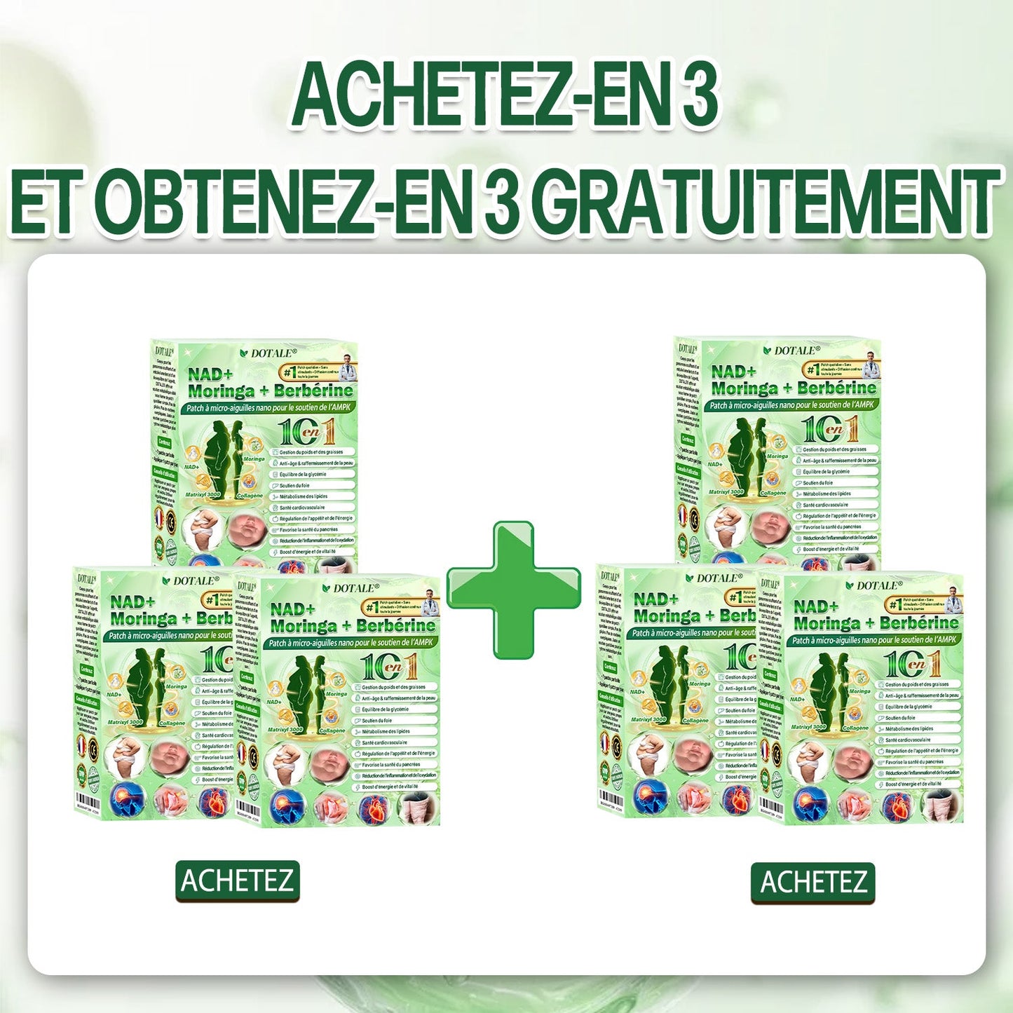 Un instant… avant de partir  Nous disposons actuellement d’un petit stock supplémentaire, non inclus dans notre offre habituelle.  👉 Ajoutez 1 DOTALE® supplémentaire avec jusqu’à -80 %